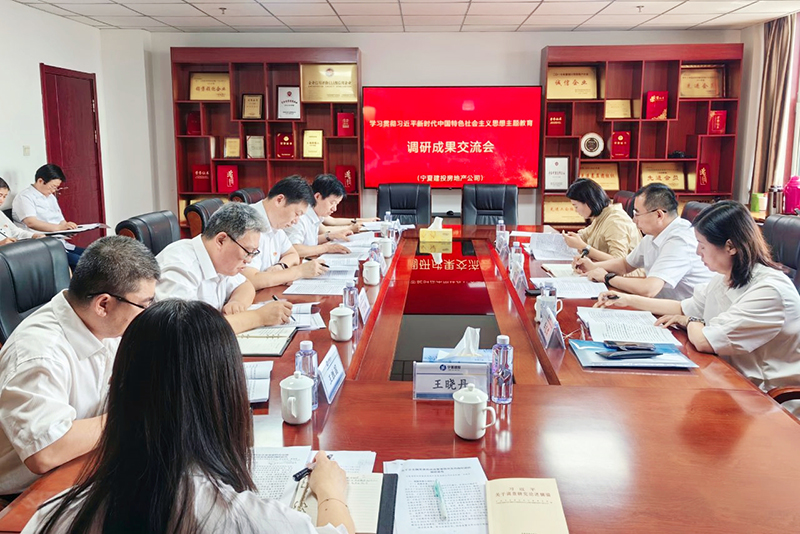 主題教育|建投在行動(dòng) 寧夏建投副總經(jīng)理安少榮參加建投房地產(chǎn)黨總支主題教育第一次調(diào)研成果交流會(huì)